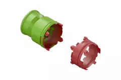Ubbink Air Excellent 48C connector for DBOX air distribution box 200/800