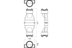 Ubbink Air Excellent 48C - 48C manifold