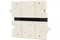 Ergovent spacer for modular plug-in line gratings 200 mm - 1 slot