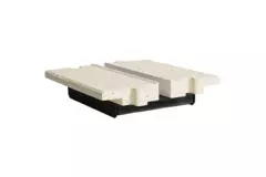 Ergovent spacer for modular plug-in line gratings 200 mm - 1 slot