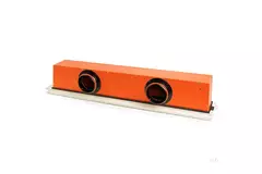 Ergovent recessible frameless linear grille 1050 mm with connection diameter 125 mm - air conditioning - 1 slot