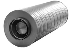 Spiro-SAFE premium silencer diameter 315 mm - length 600 mm with core (100 mm insulation)