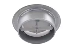 Ventilation exhaust valve 160 mm metal - E-DVS160 RAL9016