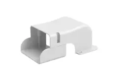 ClimaConnect wall cap for mounting duct 75 mm - RAL 9010