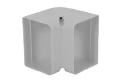 ClimaConnect inner bend for mounting duct 100 mm - RAL 9010