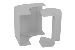 ClimaConnect inner bend for mounting duct 100 mm - RAL 9010