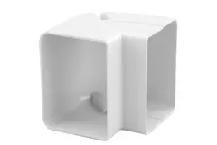 ClimaConnect exterior bend for mounting duct 100 mm - RAL 9010