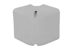 ClimaConnect outer bend for mounting duct 75 mm - RAL 9010