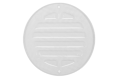 Outside grille round 80 mm aluminum - RAL9016