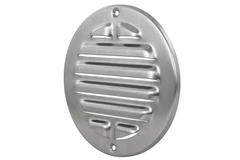 External grille round 125 mm stainless steel304