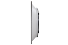 Round ceiling grille with fixed pattern, Ø 250 mm - RAL9010
