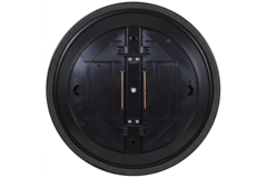 Ceiling diffuser round with fixed pattern Ø 250 mm - RAL9005 30% gloss