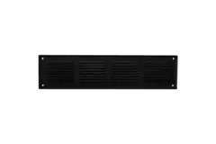 Wall grille 500x150mm aluminum - RAL9005 30% glossy