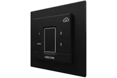 Cover cap black for Orcon CO₂ recessed control sensor 15RF