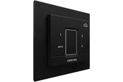 Cover cap black for Orcon CO₂ recessed control sensor 15RF