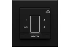 Cover cap black for Orcon CO₂ recessed control sensor 15RF
