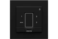 Cover cap black for Orcon moisture recessed control sensor 15RF
