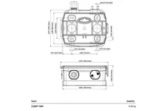 Belimo differential pressure sensor up to 2500 Pa with automatic zero calibration - 22ADP-184A