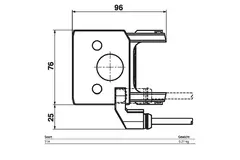 Belimo pluggable auxiliary switch 1x changeover contact - S1A