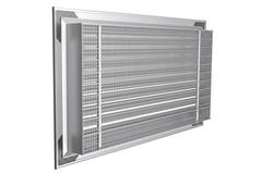 ClimaConnect exterior wall grille aluminum 200x200 mm