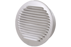 Ventilation grille round 80 mm aluminium - EL-A-R80 ALU