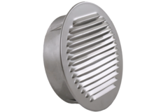Ventilation grid circular 125mm aluminium - EL-A-R125 ALU