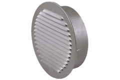 Ventilation grid circular 125mm aluminium - EL-A-R125 ALU