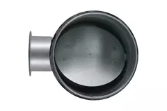 Manually-operated check valve Ø 180mm for spiral duct