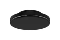 Ceiling diffuser steel with round discharge - 125 mm - RAL 9005