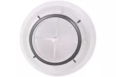 ClimaConnect Design Round Vent, Ø 125 mm - White