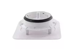 ClimaConnect Design Square Vent, Ø 125 mm - White