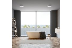 ClimaConnect Design Round Vent, Ø 125 mm - White