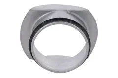 80 mm diameter SAFE elbow with a 90-degree bend