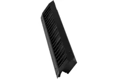 ClimaConnect dual-adjustable duct grille, 325x75 mm, for ducts 160 to 400 mm - RAL 9005