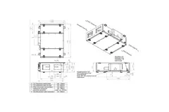 Maxivent WTW Air Handling Units with Counterflow Heat Exchanger, 700 m³/h, Horizontal Right - PHE 700 F OOJR