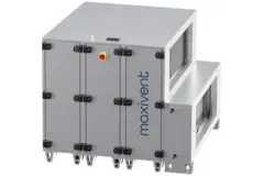 Maxivent WTW air handling units with heat exchanger, 7600 m³/h, with hot-water coil, horizontal, right-side mounting - RHE 7600 H WOJR T 02