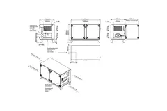 Maxivent WTW Air Handling Units with Counterflow Heat Exchanger, 700 m³/h, Horizontal-Horizontal, Right-Handed - PHE 700 H OOJR