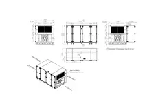 Maxivent WTW Air Handling Units with Counterflow Heat Exchanger, 7600 m³/h, Horizontal-Horizontal, Left-Handed - PHE 7600 H OOJL T 02