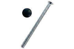 Central screw with black cover