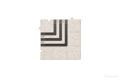 Ergovent 90-degree elbow for modular plug-in linear grilles with 3 slots