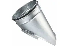 Saddle Plate Ø 355 mm - 355 mm (45°) - Galvanized