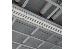 Ergovent Frameless Insertable Linear Grille, 1050 mm, with 125 mm Connection Diameter - Air Conditioning - 2 Slots