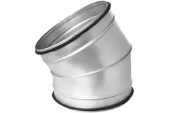 Round spiral bend 30° Ø 250mm for spiral duct
