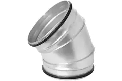 Round spiral bend 45° Ø 250mm for spiral duct