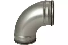 Round spiral bend 90° Ø 160mm for spiral duct