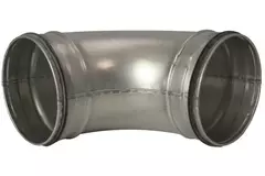 Round spiral bend 90° Ø 160mm for spiral duct