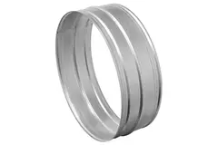 Spiral safe male coupler Ø 80mm for spiral duct