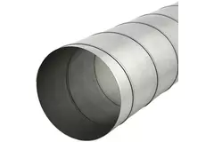 Spiro tube Ø 125mm length 3 meters - Galvanized