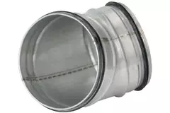 Short round spiral bend 45° Ø 100mm for spiral duct