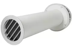 Insulated exterior wall duct for natural ventilation diameter 125 mm – SPK2-125